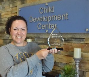WVU child care director receives national recognition for mentoring